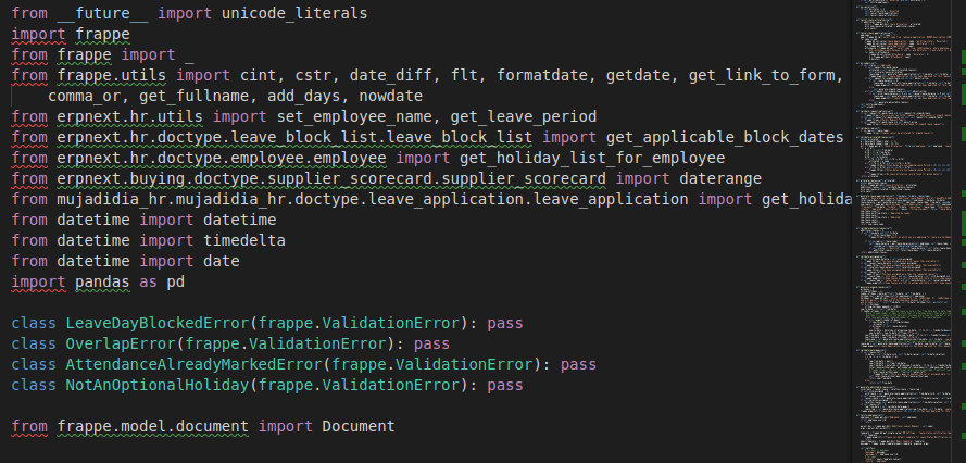 Fix PyLint error, unable to import frappe in VS Code